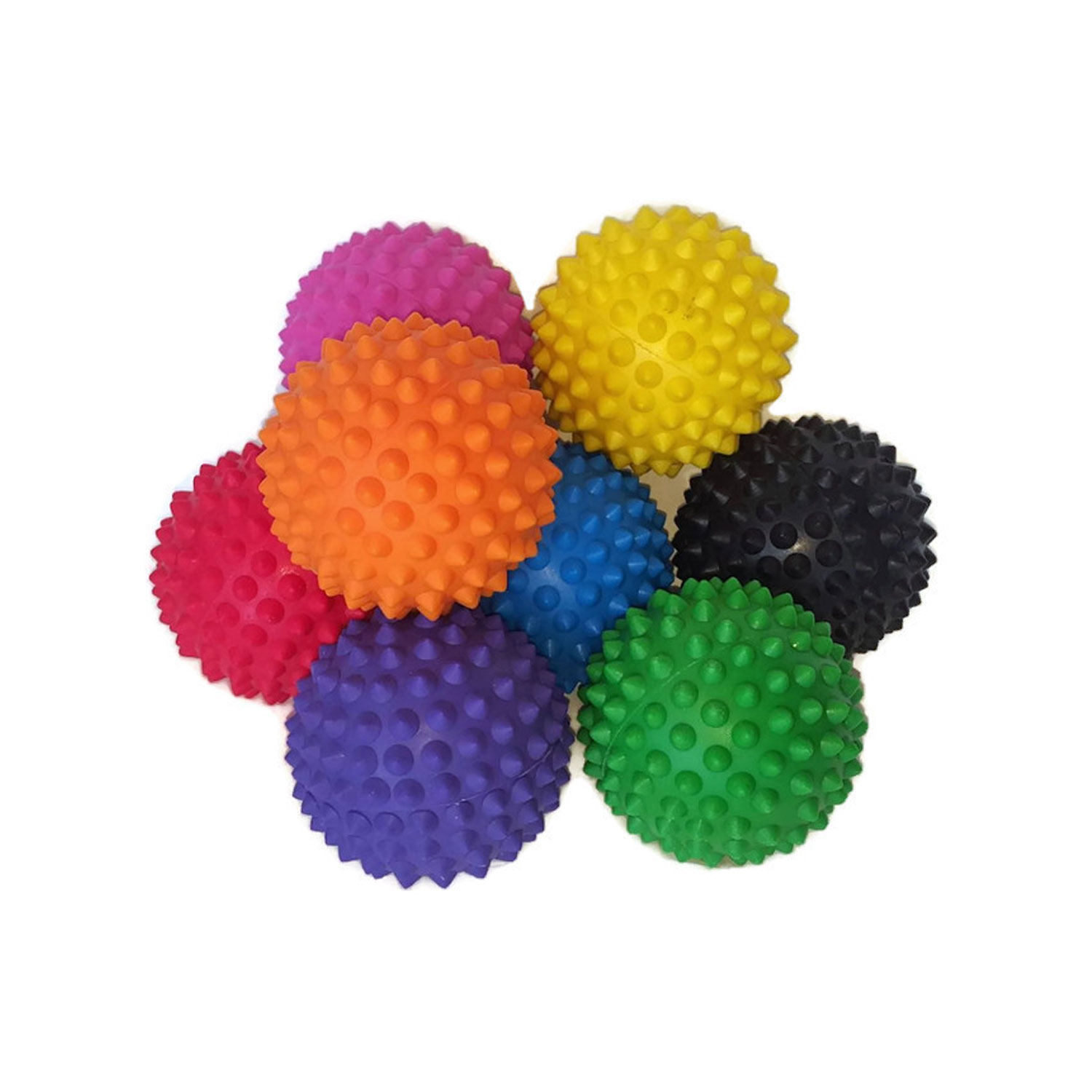 Spikey balls for tight muscles and joints self massage physio ball