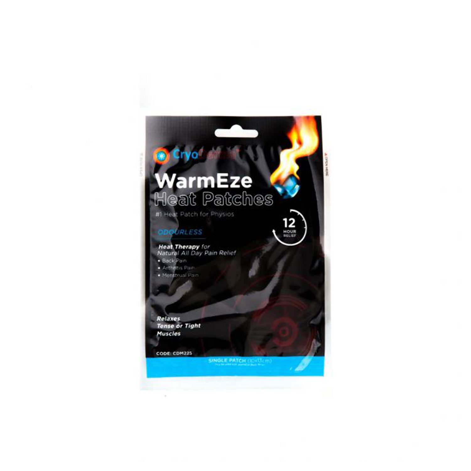 Cryoderma Warm-Eze Heat Patches Physio Shop Online